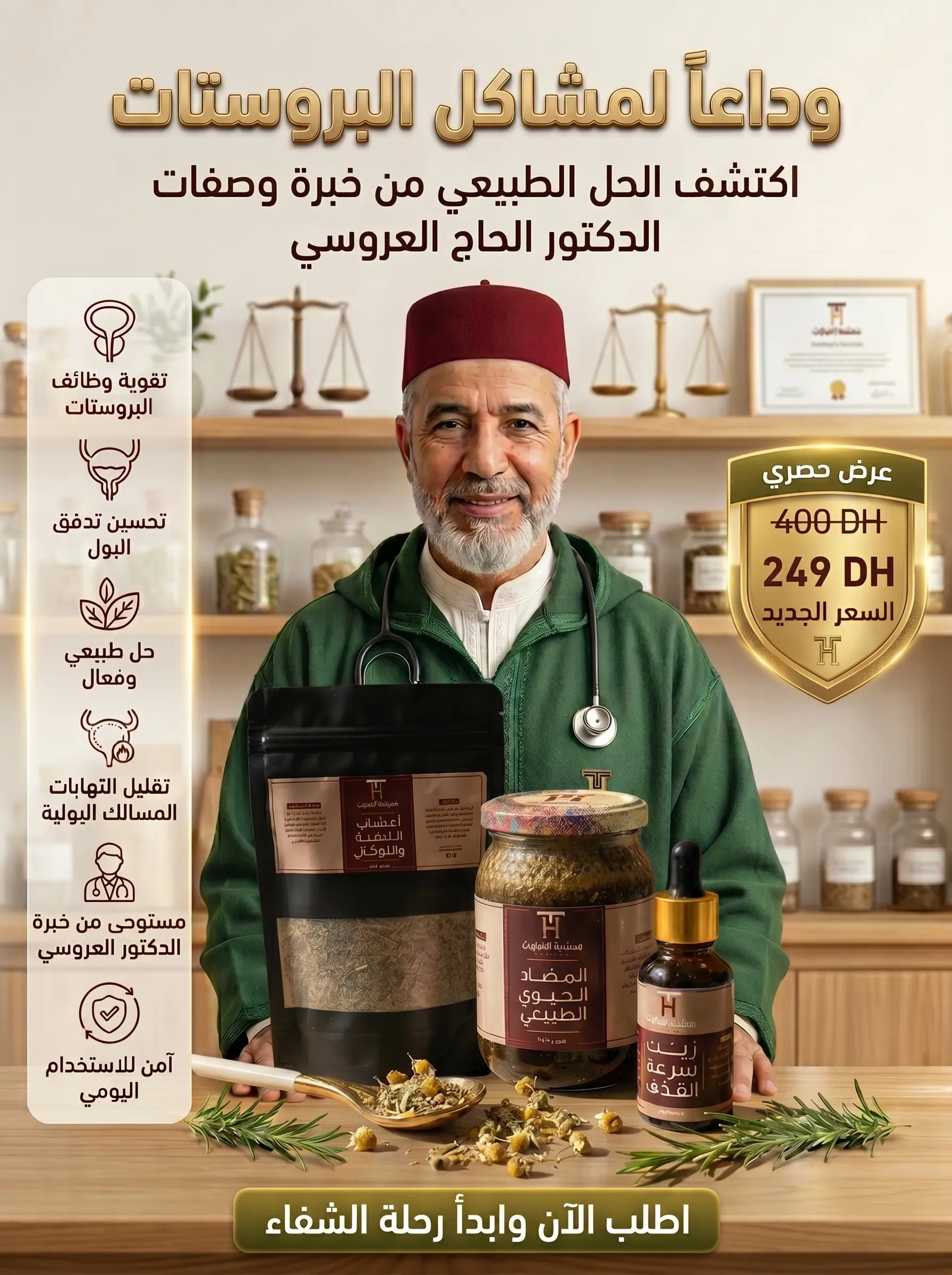 العلاج الطبيعي للبروستاتا
