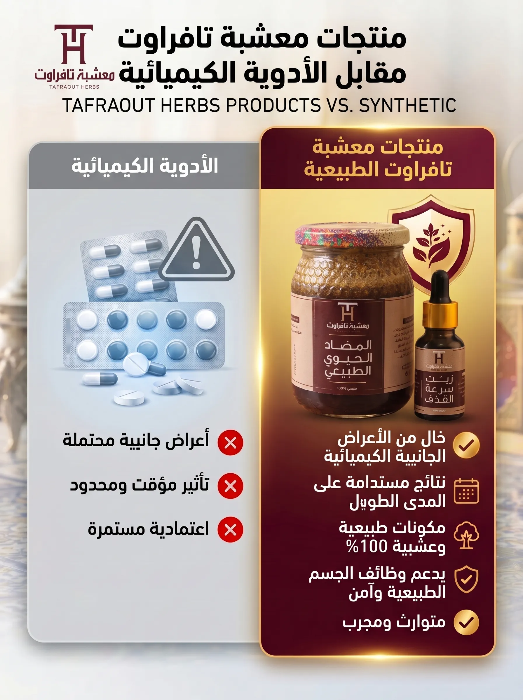 مكونات طبيعية